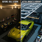GarageHexs™ Ultra-Bright Professional Hexagon LED Lighting System