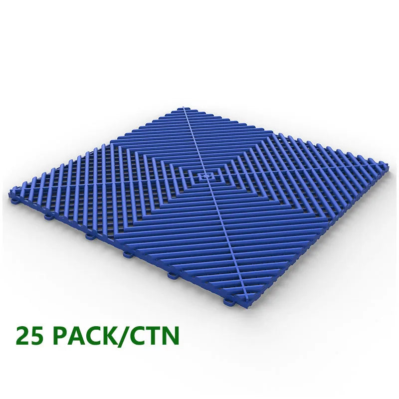 GarageHexs™ Pro-Drainage Interlocking Floor Tiles (25-Pack)