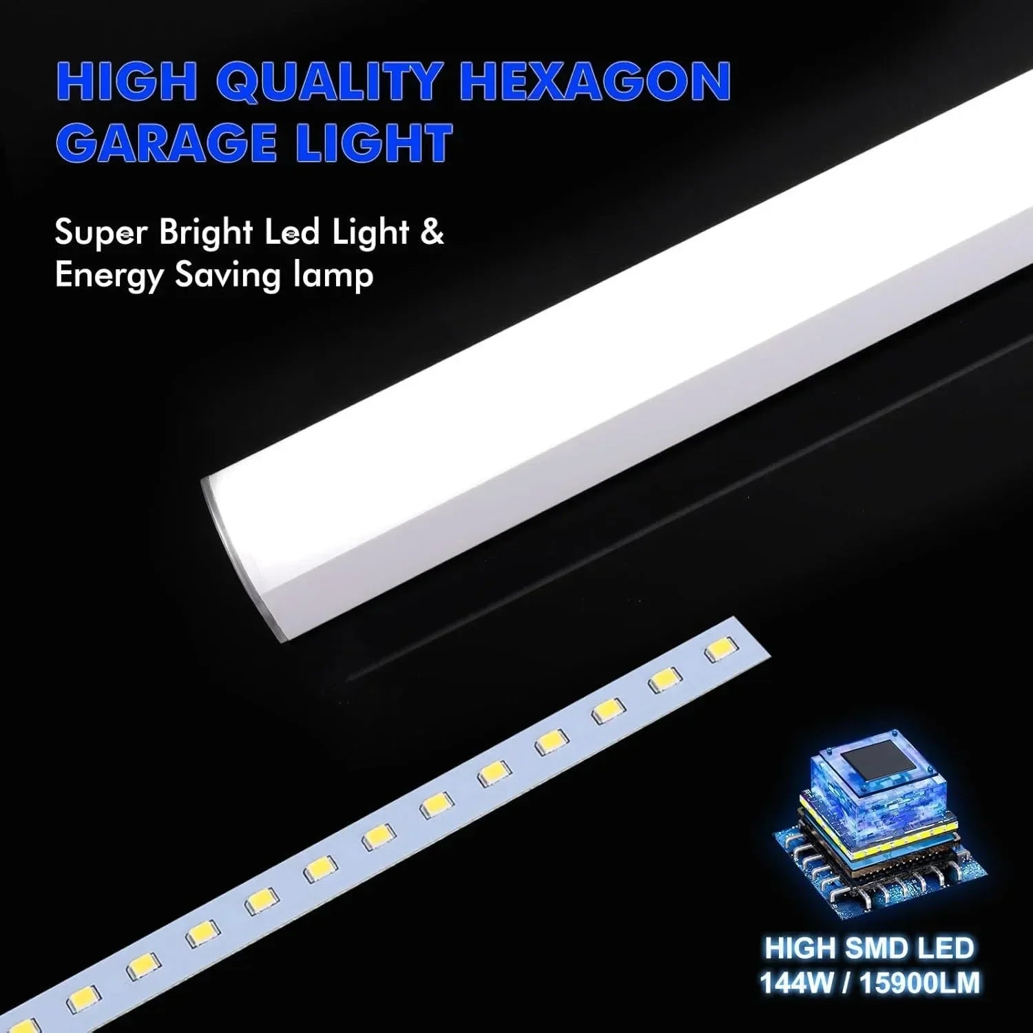 GarageHexs™ Ultra-Bright Professional Hexagon LED Lighting System